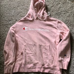 PINK CHAMPION HOODIE (M/s & W/l)